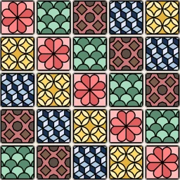 Biểu tượng Tiles Azulejos Board Game